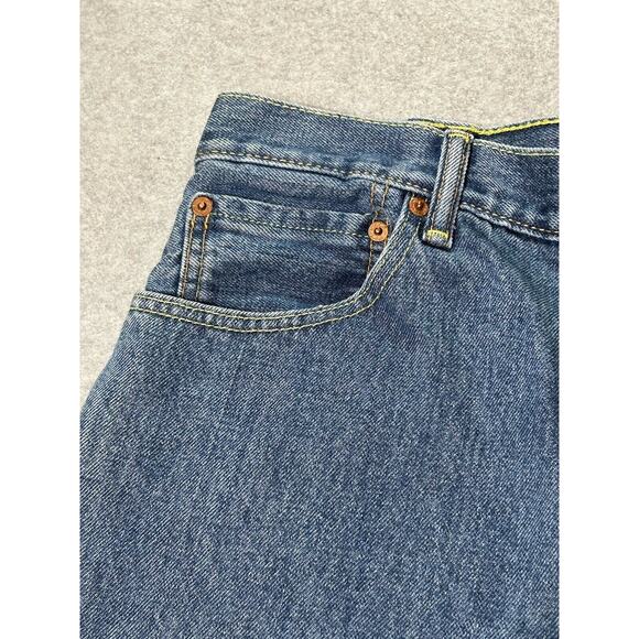 Levi strauss 517 Jeans Mens W34 L29 Straight Leg Boot Cut Blue Denim - Picture 9 of 15